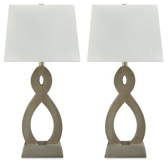 Donancy Table Lamp (Set of 2) - Premium Table Lamp Pair from Ashley Furniture - Just $99.08! Shop now at Furniture Wholesale Plus  We are the best furniture store in Nashville, Hendersonville, Goodlettsville, Madison, Antioch, Mount Juliet, Lebanon, Gallatin, Springfield, Murfreesboro, Franklin, Brentwood