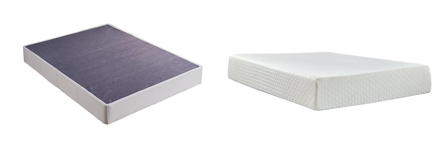 Chime 12 Inch Memory Foam Mattress Set - Premium Mattress Set from Ashley Furniture - Just $442.41! Shop now at Furniture Wholesale Plus  We are the best furniture store in Nashville, Hendersonville, Goodlettsville, Madison, Antioch, Mount Juliet, Lebanon, Gallatin, Springfield, Murfreesboro, Franklin, Brentwood