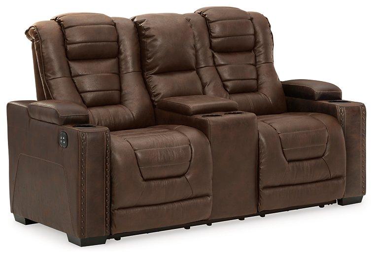 Owner's Box Power Reclining Loveseat with Console - Premium Loveseat from Ashley Furniture - Just $1243.79! Shop now at Furniture Wholesale Plus  We are the best furniture store in Nashville, Hendersonville, Goodlettsville, Madison, Antioch, Mount Juliet, Lebanon, Gallatin, Springfield, Murfreesboro, Franklin, Brentwood