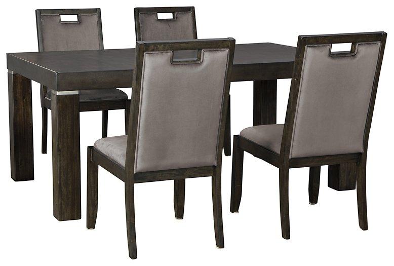 Hyndell Dining Room Set - Premium Dining Room Set from Ashley Furniture - Just $1055.84! Shop now at Furniture Wholesale Plus  We are the best furniture store in Nashville, Hendersonville, Goodlettsville, Madison, Antioch, Mount Juliet, Lebanon, Gallatin, Springfield, Murfreesboro, Franklin, Brentwood