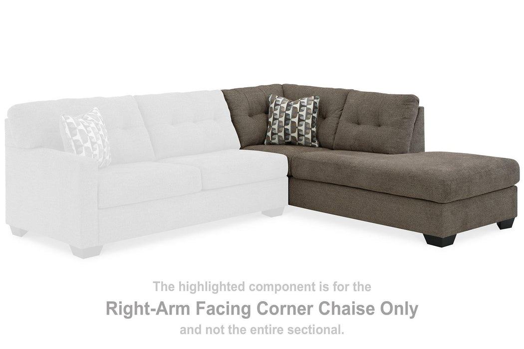 Mahoney 2-Piece Sectional with Chaise - Premium Sectional from Ashley Furniture - Just $934.62! Shop now at Furniture Wholesale Plus  We are the best furniture store in Nashville, Hendersonville, Goodlettsville, Madison, Antioch, Mount Juliet, Lebanon, Gallatin, Springfield, Murfreesboro, Franklin, Brentwood