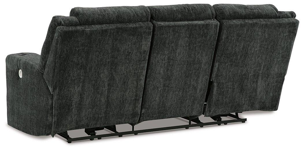 Martinglenn Power Reclining Sofa with Drop Down Table - Premium Sofa from Ashley Furniture - Just $1182.47! Shop now at Furniture Wholesale Plus  We are the best furniture store in Nashville, Hendersonville, Goodlettsville, Madison, Antioch, Mount Juliet, Lebanon, Gallatin, Springfield, Murfreesboro, Franklin, Brentwood