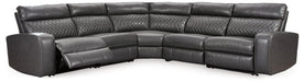 Samperstone Power Reclining Sectional - Premium Sectional from Ashley Furniture - Just $1137.86! Shop now at Furniture Wholesale Plus  We are the best furniture store in Nashville, Hendersonville, Goodlettsville, Madison, Antioch, Mount Juliet, Lebanon, Gallatin, Springfield, Murfreesboro, Franklin, Brentwood