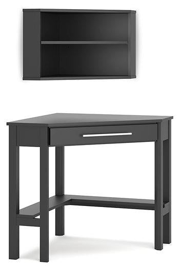 Otaska Home Office Corner Desk with Bookcase - Premium Desk from Ashley Furniture - Just $311.42! Shop now at Furniture Wholesale Plus  We are the best furniture store in Nashville, Hendersonville, Goodlettsville, Madison, Antioch, Mount Juliet, Lebanon, Gallatin, Springfield, Murfreesboro, Franklin, Brentwood