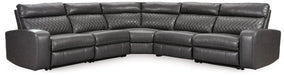 Samperstone Power Reclining Sectional - Premium Sectional from Ashley Furniture - Just $1137.86! Shop now at Furniture Wholesale Plus  We are the best furniture store in Nashville, Hendersonville, Goodlettsville, Madison, Antioch, Mount Juliet, Lebanon, Gallatin, Springfield, Murfreesboro, Franklin, Brentwood