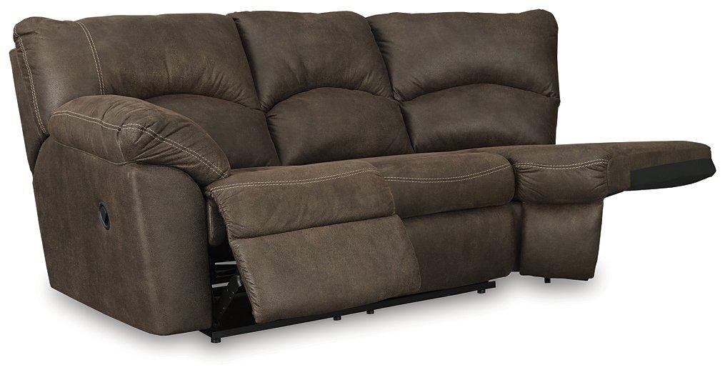 Tambo 2-Piece Reclining Sectional - Premium Sectional from Ashley Furniture - Just $1607.13! Shop now at Furniture Wholesale Plus  We are the best furniture store in Nashville, Hendersonville, Goodlettsville, Madison, Antioch, Mount Juliet, Lebanon, Gallatin, Springfield, Murfreesboro, Franklin, Brentwood