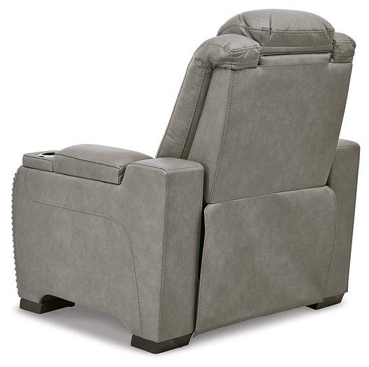 The Man-Den Power Recliner - Premium Recliner from Ashley Furniture - Just $1395.14! Shop now at Furniture Wholesale Plus  We are the best furniture store in Nashville, Hendersonville, Goodlettsville, Madison, Antioch, Mount Juliet, Lebanon, Gallatin, Springfield, Murfreesboro, Franklin, Brentwood