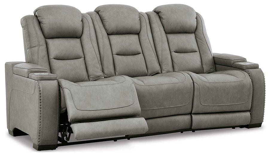 The Man-Den Power Reclining Sofa - Premium Sofa from Ashley Furniture - Just $2183.45! Shop now at Furniture Wholesale Plus  We are the best furniture store in Nashville, Hendersonville, Goodlettsville, Madison, Antioch, Mount Juliet, Lebanon, Gallatin, Springfield, Murfreesboro, Franklin, Brentwood