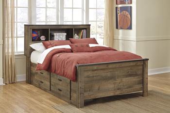 Trinell Youth Bed with 2 Storage Drawers - Premium Youth Bed from Ashley Furniture - Just $561.12! Shop now at Furniture Wholesale Plus  We are the best furniture store in Nashville, Hendersonville, Goodlettsville, Madison, Antioch, Mount Juliet, Lebanon, Gallatin, Springfield, Murfreesboro, Franklin, Brentwood