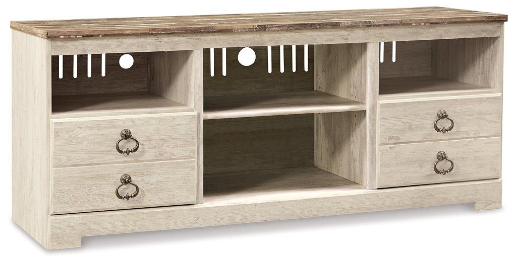 Willowton 3-Piece Entertainment Center - Premium Entertainment Center from Ashley Furniture - Just $356.79! Shop now at Furniture Wholesale Plus  We are the best furniture store in Nashville, Hendersonville, Goodlettsville, Madison, Antioch, Mount Juliet, Lebanon, Gallatin, Springfield, Murfreesboro, Franklin, Brentwood