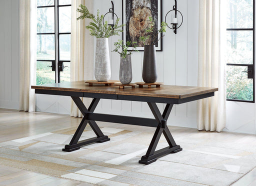 Wildenauer Dining Extension Table - Premium Dining Table from Ashley Furniture - Just $394.18! Shop now at Furniture Wholesale Plus  We are the best furniture store in Nashville, Hendersonville, Goodlettsville, Madison, Antioch, Mount Juliet, Lebanon, Gallatin, Springfield, Murfreesboro, Franklin, Brentwood