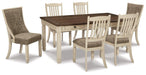 Bolanburg Dining Set - Premium Dining Room Set from Ashley Furniture - Just $997.54! Shop now at Furniture Wholesale Plus  We are the best furniture store in Nashville, Hendersonville, Goodlettsville, Madison, Antioch, Mount Juliet, Lebanon, Gallatin, Springfield, Murfreesboro, Franklin, Brentwood