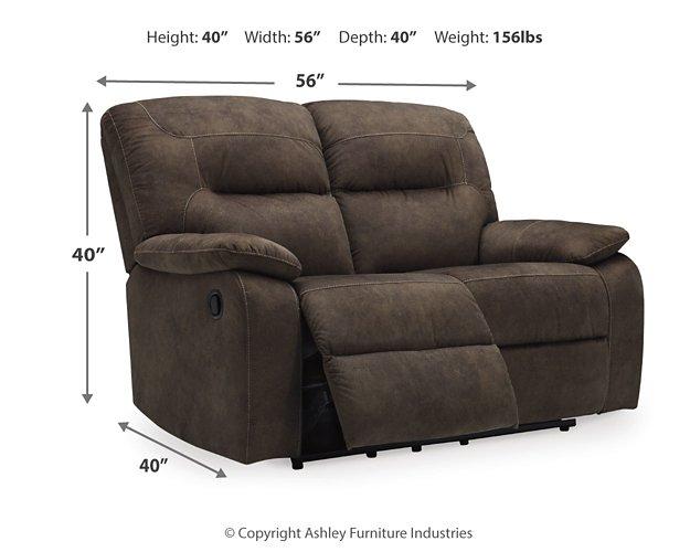 Bolzano Reclining Loveseat - Premium Loveseat from Ashley Furniture - Just $675.33! Shop now at Furniture Wholesale Plus  We are the best furniture store in Nashville, Hendersonville, Goodlettsville, Madison, Antioch, Mount Juliet, Lebanon, Gallatin, Springfield, Murfreesboro, Franklin, Brentwood