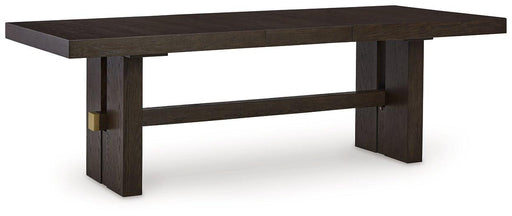 Burkhaus Dining Extension Table - Premium Dining Table from Ashley Furniture - Just $726.02! Shop now at Furniture Wholesale Plus  We are the best furniture store in Nashville, Hendersonville, Goodlettsville, Madison, Antioch, Mount Juliet, Lebanon, Gallatin, Springfield, Murfreesboro, Franklin, Brentwood