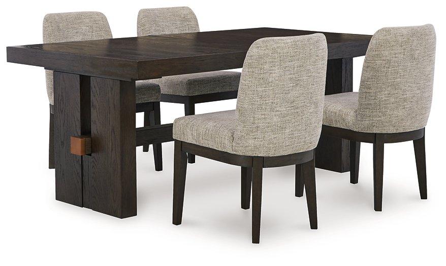 Burkhaus Dining Room Set - Premium Dining Room Set from Ashley Furniture - Just $1075.98! Shop now at Furniture Wholesale Plus  We are the best furniture store in Nashville, Hendersonville, Goodlettsville, Madison, Antioch, Mount Juliet, Lebanon, Gallatin, Springfield, Murfreesboro, Franklin, Brentwood