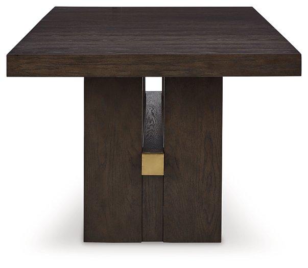 Burkhaus Dining Extension Table - Premium Dining Table from Ashley Furniture - Just $726.02! Shop now at Furniture Wholesale Plus  We are the best furniture store in Nashville, Hendersonville, Goodlettsville, Madison, Antioch, Mount Juliet, Lebanon, Gallatin, Springfield, Murfreesboro, Franklin, Brentwood