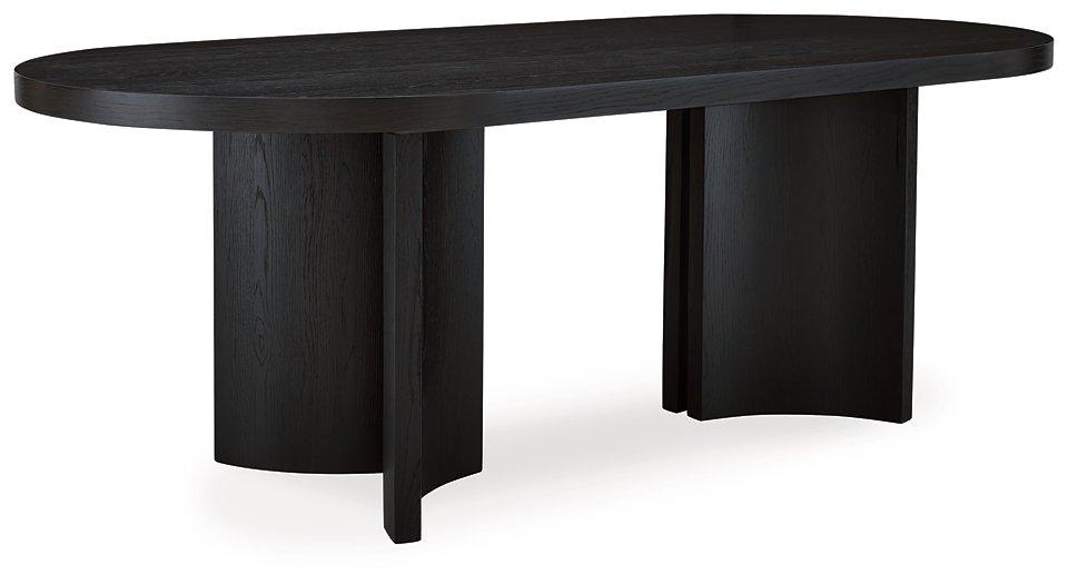 Rowanbeck Dining Table - Premium Dining Table from Ashley Furniture - Just $579.20! Shop now at Furniture Wholesale Plus  We are the best furniture store in Nashville, Hendersonville, Goodlettsville, Madison, Antioch, Mount Juliet, Lebanon, Gallatin, Springfield, Murfreesboro, Franklin, Brentwood