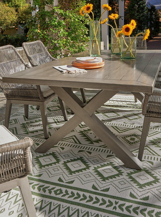 Beach Front Outdoor Dining Table - Premium Outdoor Dining Table from Ashley Furniture - Just $838.64! Shop now at Furniture Wholesale Plus  We are the best furniture store in Nashville, Hendersonville, Goodlettsville, Madison, Antioch, Mount Juliet, Lebanon, Gallatin, Springfield, Murfreesboro, Franklin, Brentwood