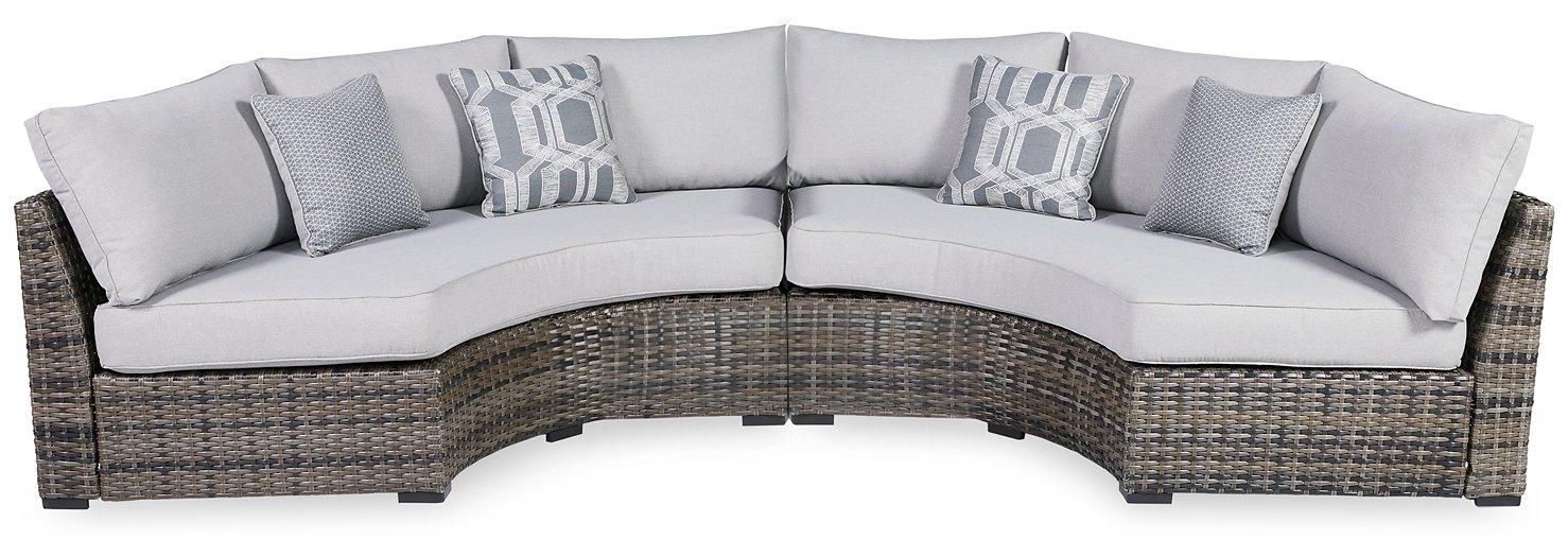 Harbor Court Outdoor Sectional - Premium Outdoor Seating from Ashley Furniture - Just $1467.17! Shop now at Furniture Wholesale Plus  We are the best furniture store in Nashville, Hendersonville, Goodlettsville, Madison, Antioch, Mount Juliet, Lebanon, Gallatin, Springfield, Murfreesboro, Franklin, Brentwood