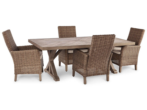 Beachcroft Outdoor Dining Set - Premium Outdoor Dining Set from Ashley Furniture - Just $2605.77! Shop now at Furniture Wholesale Plus  We are the best furniture store in Nashville, Hendersonville, Goodlettsville, Madison, Antioch, Mount Juliet, Lebanon, Gallatin, Springfield, Murfreesboro, Franklin, Brentwood