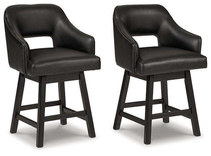 Tallenger Counter Height Bar Stool - Premium Barstool from Ashley Furniture - Just $154.86! Shop now at Furniture Wholesale Plus  We are the best furniture store in Nashville, Hendersonville, Goodlettsville, Madison, Antioch, Mount Juliet, Lebanon, Gallatin, Springfield, Murfreesboro, Franklin, Brentwood