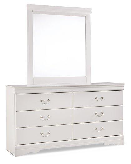 Anarasia Dresser and Mirror - Premium Dresser & Mirror from Ashley Furniture - Just $388.15! Shop now at Furniture Wholesale Plus  We are the best furniture store in Nashville, Hendersonville, Goodlettsville, Madison, Antioch, Mount Juliet, Lebanon, Gallatin, Springfield, Murfreesboro, Franklin, Brentwood