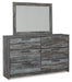 Baystorm Dresser and Mirror - Premium Dresser & Mirror from Ashley Furniture - Just $368.04! Shop now at Furniture Wholesale Plus  We are the best furniture store in Nashville, Hendersonville, Goodlettsville, Madison, Antioch, Mount Juliet, Lebanon, Gallatin, Springfield, Murfreesboro, Franklin, Brentwood