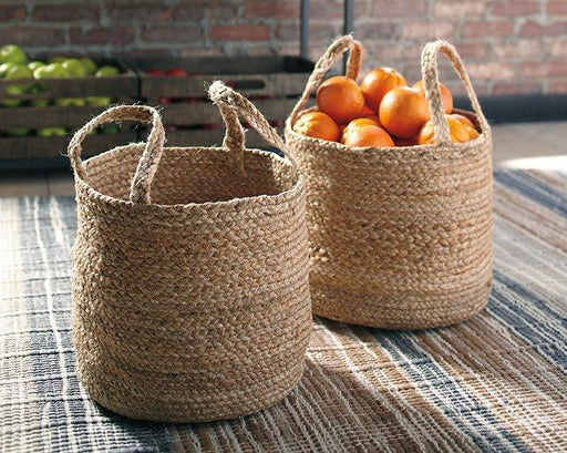 Brayton Basket (Set of 2) - Premium Basket from Ashley Furniture - Just $44.35! Shop now at Furniture Wholesale Plus  We are the best furniture store in Nashville, Hendersonville, Goodlettsville, Madison, Antioch, Mount Juliet, Lebanon, Gallatin, Springfield, Murfreesboro, Franklin, Brentwood