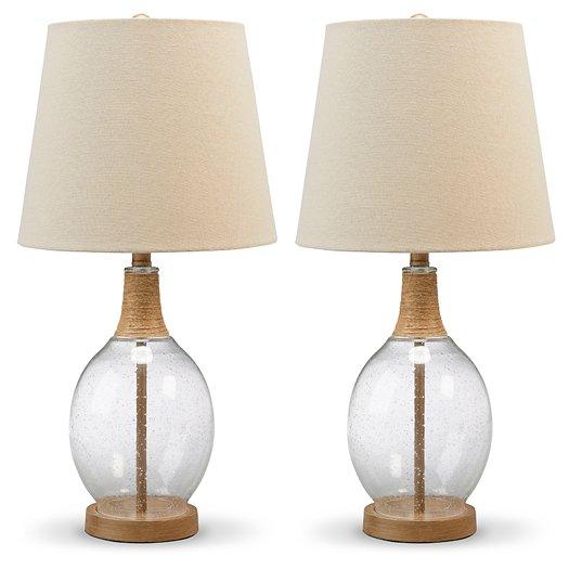 Clayleigh Table Lamp (Set of 2) - Premium Table Lamp Pair from Ashley Furniture - Just $99.08! Shop now at Furniture Wholesale Plus  We are the best furniture store in Nashville, Hendersonville, Goodlettsville, Madison, Antioch, Mount Juliet, Lebanon, Gallatin, Springfield, Murfreesboro, Franklin, Brentwood