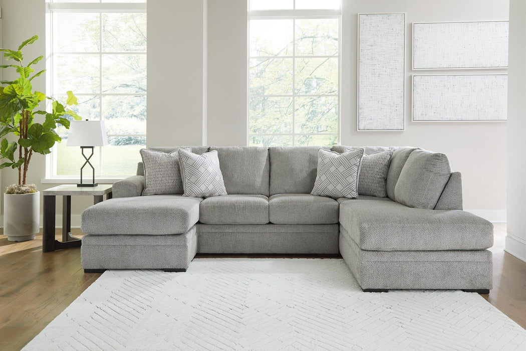 Casselbury 2-Piece Sectional with Chaise - Premium Sectional from Ashley Furniture - Just $1335.37! Shop now at Furniture Wholesale Plus  We are the best furniture store in Nashville, Hendersonville, Goodlettsville, Madison, Antioch, Mount Juliet, Lebanon, Gallatin, Springfield, Murfreesboro, Franklin, Brentwood