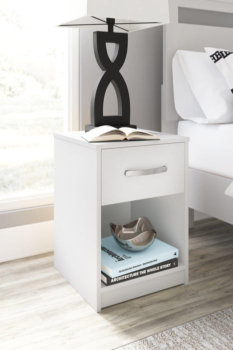 Flannia Nightstand - Premium Nightstand from Ashley Furniture - Just $58.93! Shop now at Furniture Wholesale Plus  We are the best furniture store in Nashville, Hendersonville, Goodlettsville, Madison, Antioch, Mount Juliet, Lebanon, Gallatin, Springfield, Murfreesboro, Franklin, Brentwood