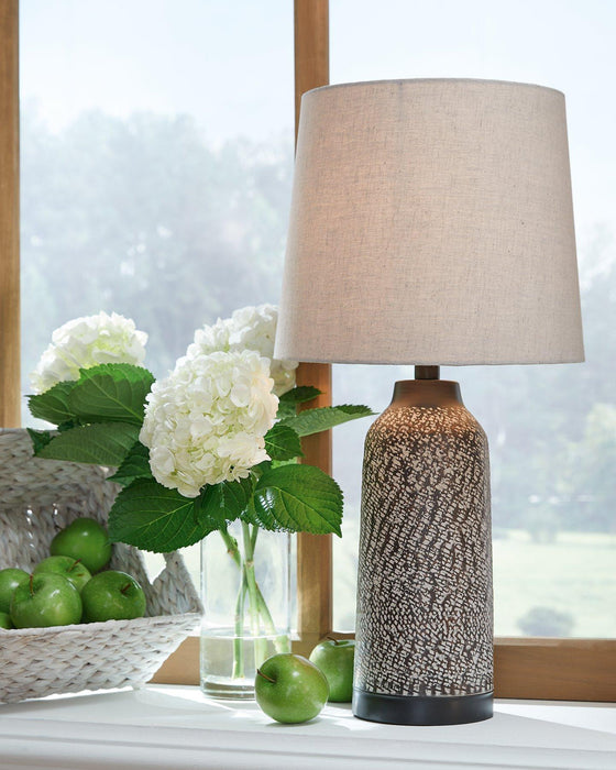 Lanson Table Lamp (Set of 2) - Premium Table Lamp Pair from Ashley Furniture - Just $99.08! Shop now at Furniture Wholesale Plus  We are the best furniture store in Nashville, Hendersonville, Goodlettsville, Madison, Antioch, Mount Juliet, Lebanon, Gallatin, Springfield, Murfreesboro, Franklin, Brentwood