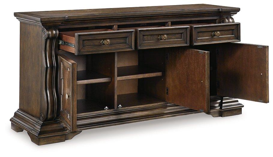 Maylee Dining Buffet and Hutch - Premium Buffet from Ashley Furniture - Just $2113.68! Shop now at Furniture Wholesale Plus  We are the best furniture store in Nashville, Hendersonville, Goodlettsville, Madison, Antioch, Mount Juliet, Lebanon, Gallatin, Springfield, Murfreesboro, Franklin, Brentwood