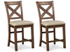 Moriville Bar Stool Set - Premium Barstool Set from Ashley Furniture - Just $229.28! Shop now at Furniture Wholesale Plus  We are the best furniture store in Nashville, Hendersonville, Goodlettsville, Madison, Antioch, Mount Juliet, Lebanon, Gallatin, Springfield, Murfreesboro, Franklin, Brentwood