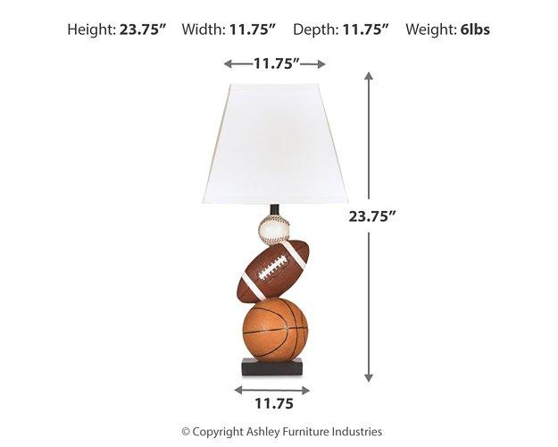 Nyx Table Lamp - Premium Table Lamp Youth from Ashley Furniture - Just $70.83! Shop now at Furniture Wholesale Plus  We are the best furniture store in Nashville, Hendersonville, Goodlettsville, Madison, Antioch, Mount Juliet, Lebanon, Gallatin, Springfield, Murfreesboro, Franklin, Brentwood