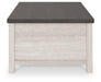 Dorrinson Coffee Table with Lift Top - Premium Cocktail Table Lift from Ashley Furniture - Just $280.92! Shop now at Furniture Wholesale Plus  We are the best furniture store in Nashville, Hendersonville, Goodlettsville, Madison, Antioch, Mount Juliet, Lebanon, Gallatin, Springfield, Murfreesboro, Franklin, Brentwood