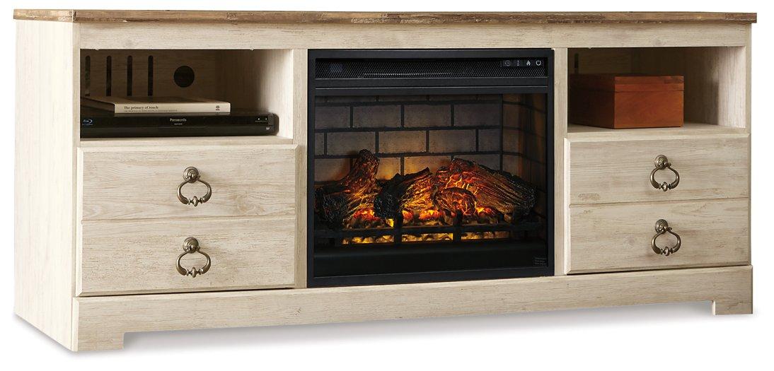 Willowton 64" TV Stand with Electric Fireplace - Premium TV Stand from Ashley Furniture - Just $603.35! Shop now at Furniture Wholesale Plus  We are the best furniture store in Nashville, Hendersonville, Goodlettsville, Madison, Antioch, Mount Juliet, Lebanon, Gallatin, Springfield, Murfreesboro, Franklin, Brentwood