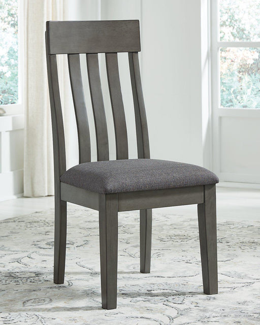 Hallanden Dining Chair - Premium Dining Chair from Ashley Furniture - Just $104.58! Shop now at Furniture Wholesale Plus  We are the best furniture store in Nashville, Hendersonville, Goodlettsville, Madison, Antioch, Mount Juliet, Lebanon, Gallatin, Springfield, Murfreesboro, Franklin, Brentwood