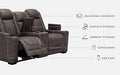 HyllMont Power Reclining Loveseat with Console - Premium Loveseat from Ashley Furniture - Just $1333.82! Shop now at Furniture Wholesale Plus  We are the best furniture store in Nashville, Hendersonville, Goodlettsville, Madison, Antioch, Mount Juliet, Lebanon, Gallatin, Springfield, Murfreesboro, Franklin, Brentwood