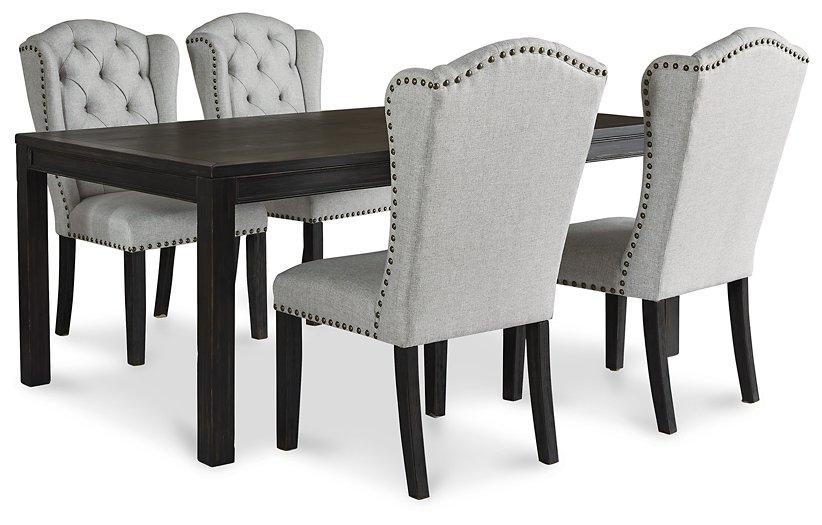 Jeanette Dining Room Set - Premium Dining Room Set from Ashley Furniture - Just $1164.44! Shop now at Furniture Wholesale Plus  We are the best furniture store in Nashville, Hendersonville, Goodlettsville, Madison, Antioch, Mount Juliet, Lebanon, Gallatin, Springfield, Murfreesboro, Franklin, Brentwood