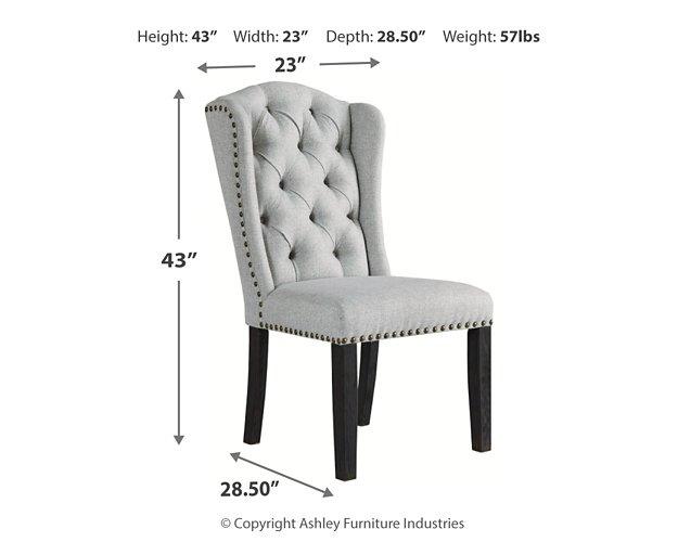 Jeanette Dining Chair - Premium Dining Chair from Ashley Furniture - Just $176.98! Shop now at Furniture Wholesale Plus  We are the best furniture store in Nashville, Hendersonville, Goodlettsville, Madison, Antioch, Mount Juliet, Lebanon, Gallatin, Springfield, Murfreesboro, Franklin, Brentwood