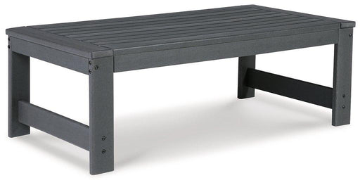 Amora Outdoor Coffee Table - Premium Outdoor Cocktail Table from Ashley Furniture - Just $189.12! Shop now at Furniture Wholesale Plus  We are the best furniture store in Nashville, Hendersonville, Goodlettsville, Madison, Antioch, Mount Juliet, Lebanon, Gallatin, Springfield, Murfreesboro, Franklin, Brentwood