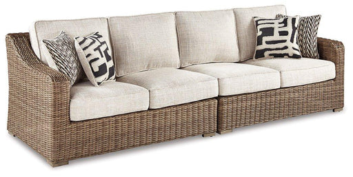 Beachcroft Left-Arm Facing Loveseat/Right-Arm Facing Loveseat - Premium Outdoor Seating from Ashley Furniture - Just $1558.98! Shop now at Furniture Wholesale Plus  We are the best furniture store in Nashville, Hendersonville, Goodlettsville, Madison, Antioch, Mount Juliet, Lebanon, Gallatin, Springfield, Murfreesboro, Franklin, Brentwood