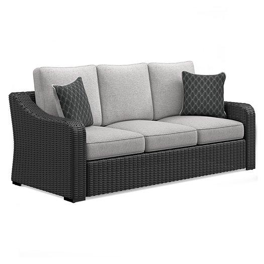 Beachcroft Outdoor Sofa with Cushion - Premium Outdoor Seating from Ashley Furniture - Just $1364.31! Shop now at Furniture Wholesale Plus  We are the best furniture store in Nashville, Hendersonville, Goodlettsville, Madison, Antioch, Mount Juliet, Lebanon, Gallatin, Springfield, Murfreesboro, Franklin, Brentwood