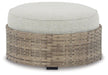 Calworth Outdoor Ottoman with Cushion - Premium Outdoor Ottoman from Ashley Furniture - Just $249.39! Shop now at Furniture Wholesale Plus  We are the best furniture store in Nashville, Hendersonville, Goodlettsville, Madison, Antioch, Mount Juliet, Lebanon, Gallatin, Springfield, Murfreesboro, Franklin, Brentwood