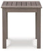 Hillside Barn Outdoor End Table - Premium Outdoor End Table from Ashley Furniture - Just $189.12! Shop now at Furniture Wholesale Plus  We are the best furniture store in Nashville, Hendersonville, Goodlettsville, Madison, Antioch, Mount Juliet, Lebanon, Gallatin, Springfield, Murfreesboro, Franklin, Brentwood