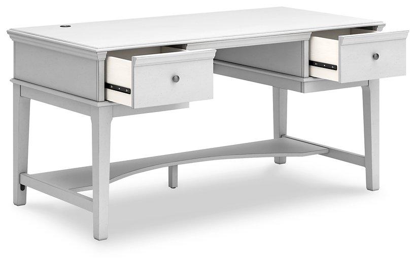 Kanwyn Home Office Storage Leg Desk - Premium Desk from Ashley Furniture - Just $579.20! Shop now at Furniture Wholesale Plus  We are the best furniture store in Nashville, Hendersonville, Goodlettsville, Madison, Antioch, Mount Juliet, Lebanon, Gallatin, Springfield, Murfreesboro, Franklin, Brentwood