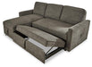 Kerle 2-Piece Sectional with Pop Up Bed - Premium Sectional from Ashley Furniture - Just $989.21! Shop now at Furniture Wholesale Plus  We are the best furniture store in Nashville, Hendersonville, Goodlettsville, Madison, Antioch, Mount Juliet, Lebanon, Gallatin, Springfield, Murfreesboro, Franklin, Brentwood