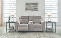 Barnsana Power Reclining Loveseat with Console - Premium Loveseat from Ashley Furniture - Just $788.31! Shop now at Furniture Wholesale Plus  We are the best furniture store in Nashville, Hendersonville, Goodlettsville, Madison, Antioch, Mount Juliet, Lebanon, Gallatin, Springfield, Murfreesboro, Franklin, Brentwood