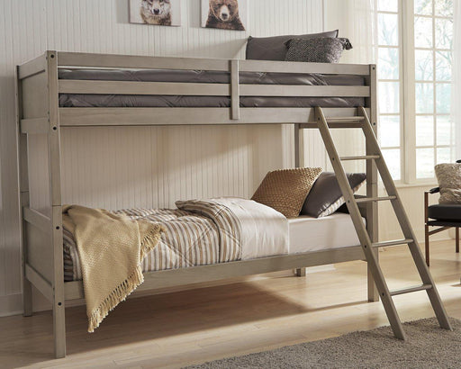 Lettner Youth / Bunk Bed with Ladder - Premium Youth Bed from Ashley Furniture - Just $456.53! Shop now at Furniture Wholesale Plus  We are the best furniture store in Nashville, Hendersonville, Goodlettsville, Madison, Antioch, Mount Juliet, Lebanon, Gallatin, Springfield, Murfreesboro, Franklin, Brentwood